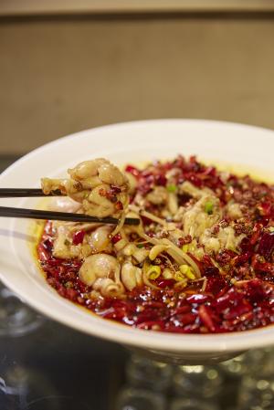 中文, 水煮的牛蛙, 香辣, 蔬菜, 食品, 特价, 美味