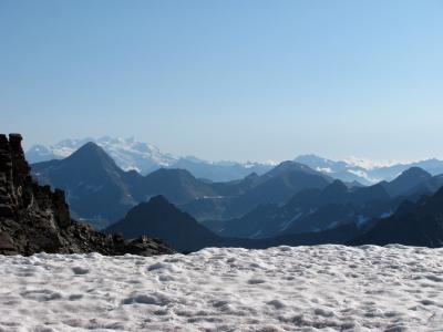 山, 雪, 徒步旅行, 冬天, 阿尔卑斯山, 自然, 首脑会议