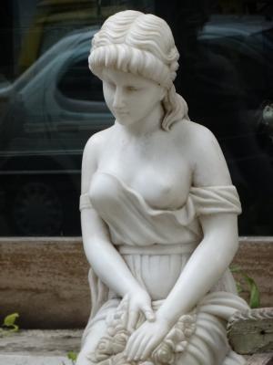 雕像, 女人, 艺术