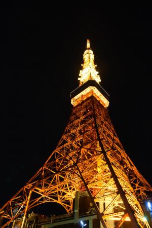 东京塔, 日本, 具有里程碑意义, 晚上