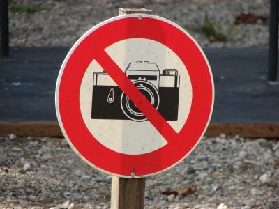 摄影, 禁止, 标志, 符号, 相机, 不, 禁令