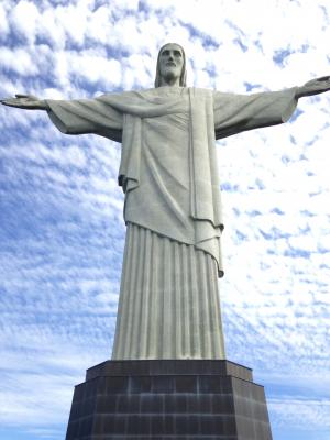 雕像, 里约热内卢, 上帝啊