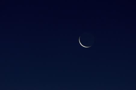 新月, 月亮, 月光下的夜色, 天文学, 复制空间, 新月, 自然