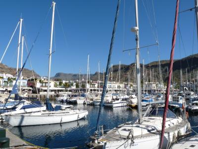 帆船, 加那利群岛, 帆船, 小船桅杆, 阳光