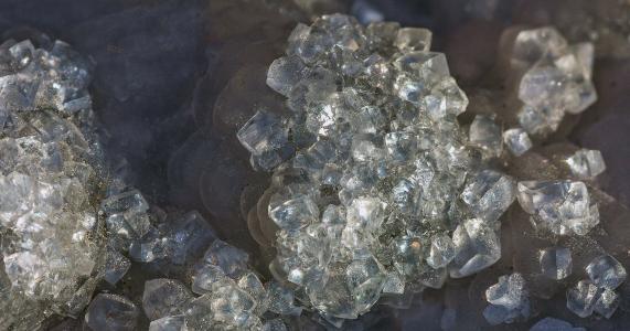 水晶, datolite, 矿产, 水晶, 石头, 岩石, 示例