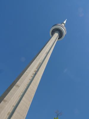 塔, 加拿大, 多伦多, 建筑, 著名的地方, 天空