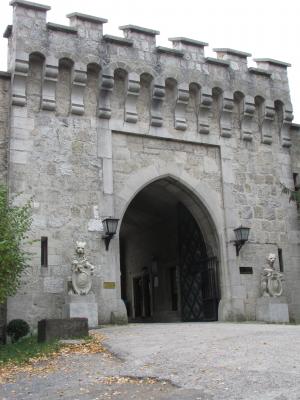 门, smolenice, 城堡, 斯洛伐克