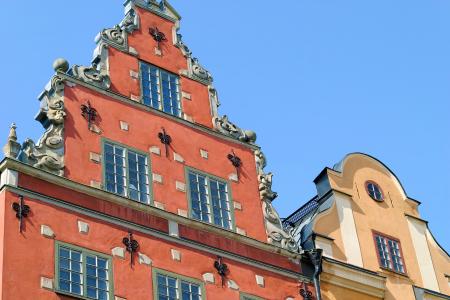 立面, 山墙, 瑞典, 斯德哥尔摩, 从历史上看, 旧城, 家园
