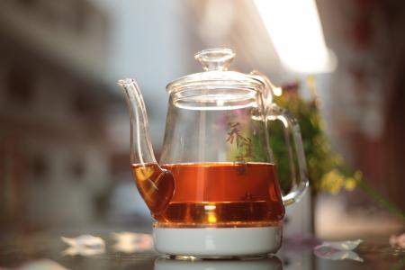茶, 红茶, 玻璃水罐, 茶壶, 茶-热饮料, 饮料
