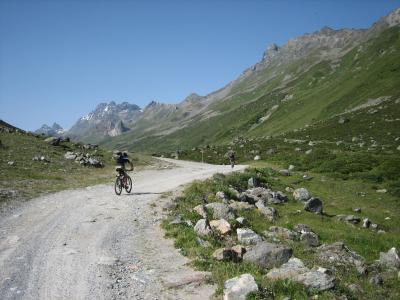 山地自行车, 骑自行车, 自行车, 走了, 山脉, transalp, 自然