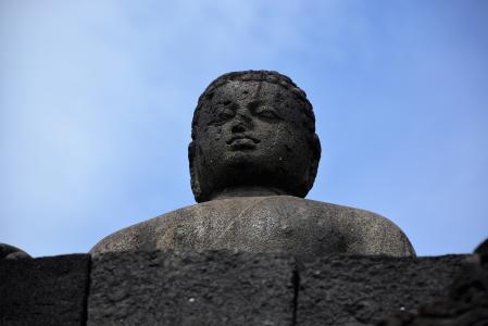 婆罗浮屠, 印度尼西亚, 文化, 寺庙, 佛教, 雕像, 石材
