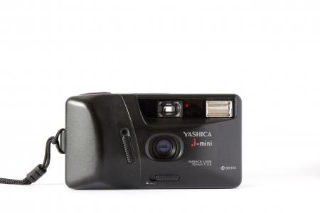 yashica, 相机, 模拟, 镜头, 怀旧, 照片, 复古