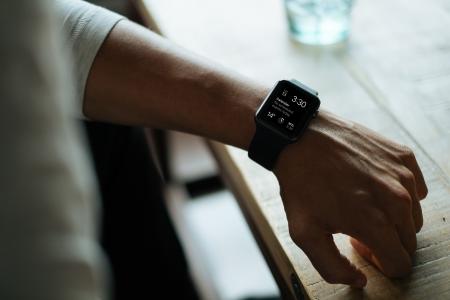 Apple Watch, smartwatch, 手表, 穿着, 人, 手腕, 苹果