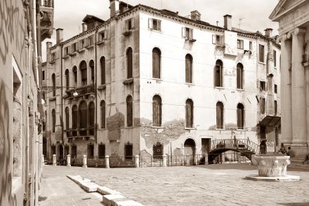 威尼斯, 小巷, 建设, 家园, 意大利, 古董, 侧街