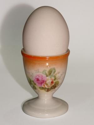 鸡蛋, 蛋杯, 瓷器, 老, 年份