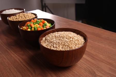 全谷物, 餐饮原料, 米, 燕麦, 大豆, 食品, 食物和饮料