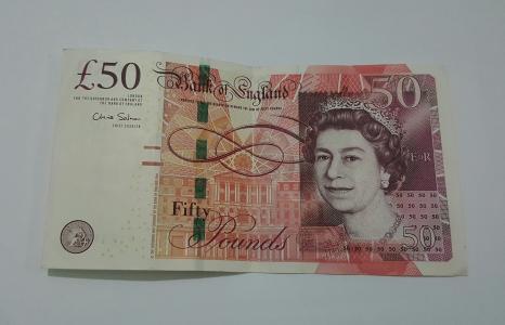 英镑, 英镑, 50, 货币, 英国, 钱, 英格兰