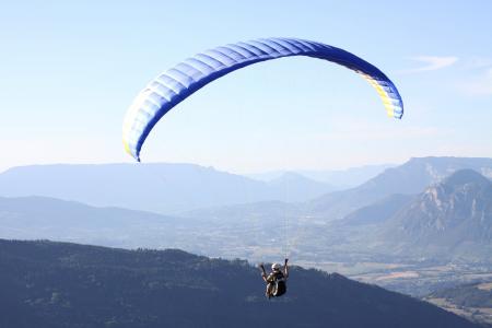 滑翔伞, 悬停, 体育活动, 山, 飞, 极限运动, 体育