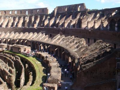 古罗马圆形竞技场, 体育馆, 弗拉维安露天剧场, amphitheatrum flavium, 意大利, 罗马, 老