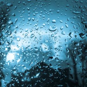 水一滴, 雨, 雨滴, 光盘, 湿法, 滴灌, 玻璃