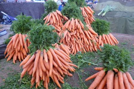 集市上, 市场, 胡萝卜, 蔬菜, 胡萝卜, 食品, 健康