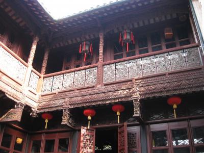 中国风, 古楼, 灯笼, 建筑, 亚洲, 文化, 历史