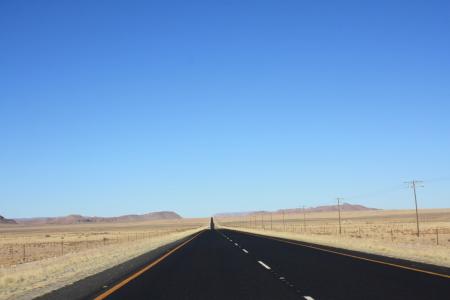 南非, 道路, 假日, 北角街, 地平线, 无止境, 沙漠