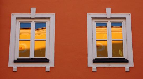 金, 几点思考, windows, 窗口, 橙色, 黄色, 没有人