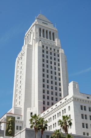 市政厅, 市长, 建筑, 蓝色, 天空, 棕榈, 1920