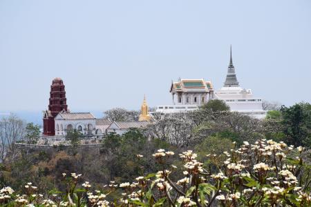 宝塔, 措施, 景点泰国, 建筑, 泰国, 左近空, 宗教