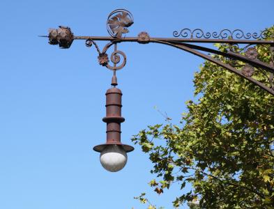 灯笼, 历史街区照明, 照明, 光, 灯, 街上的路灯, schmiedeeisern