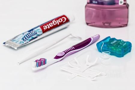 牙科, 牙膏, 牙刷, 牙线, 漱口, 清洁, 牙齿