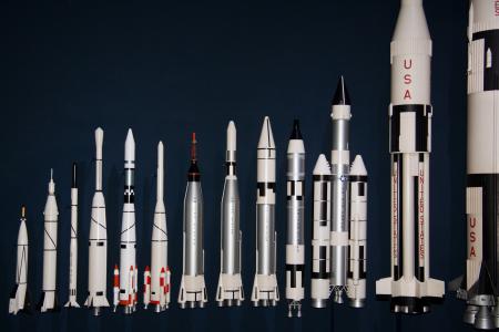 保险杠, 1948, 战利品战争美国人, 火箭在大小比较, 技术, 土星 v, 1967