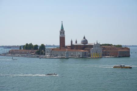 威尼斯, 塔, 建筑, 水, 著名的地方, 威尼斯-意大利