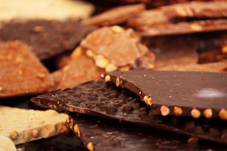 背景, 棕色, 卡路里, 糖果, 巧克力, 可可, 黑暗