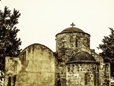 塞浦路斯, 帕拉利姆尼, 圣安娜, 教会, 中世纪, 东正教, 建筑