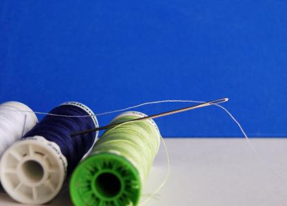 针, 线程, 针和螺纹, 缝, 手工劳动, 纱线, 东西