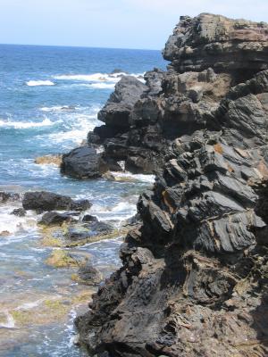 岩石, 板岩, 海, 石头, 海岸