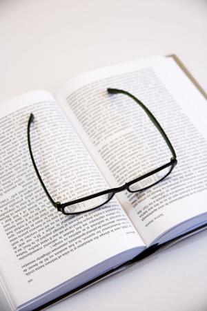 书, 眼镜, 眼镜, 页面, 纸张, 阅读