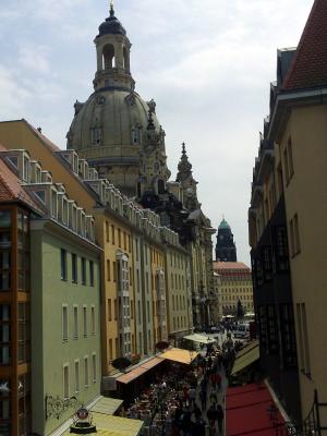 圣母教堂, 德累斯顿, 小巷, 从历史上看, br 的露台