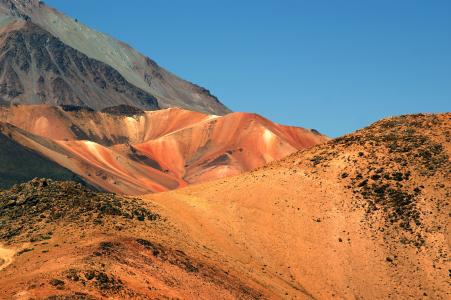 秘鲁, 安第斯山脉, 自然, 山脉, farbenspiel, 铁矿