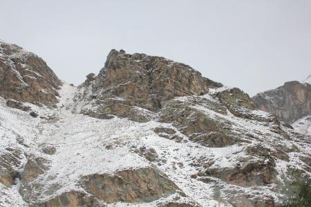 elbrus, 高加索地区, 俄罗斯, 雪, 山, 岩石