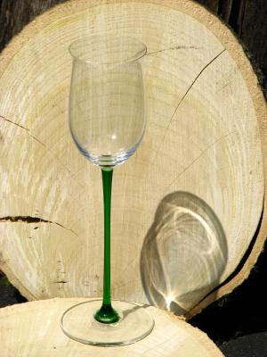 葡萄酒杯, 玻璃, 木材, 树栅格, 阴影, 光, 皮影戏