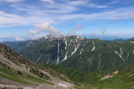 龙 gaku, 爬山, 北部的阿尔卑斯山, 山