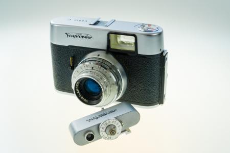 voigtlander, 维托 c, 相机, 60 年代, 年份, 复古, 模拟