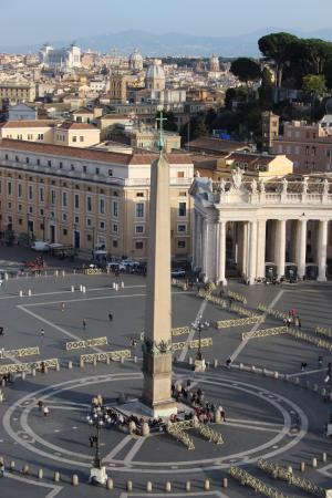 圣彼得广场, 方尖碑, 罗马, 梵蒂冈, 建筑, 著名的地方, 城市场景