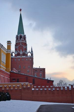 莫斯科, 俄罗斯, 克里姆林宫, 圆顶, 大教堂, 中心
