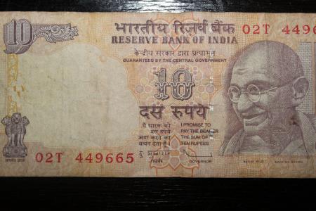 印度卢比, 卢比, 钱, 美元的钞票, 货币, 条例草案, 纸币