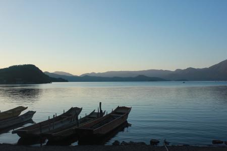 丽江, 泸沽湖, 风景, 景观, 湖