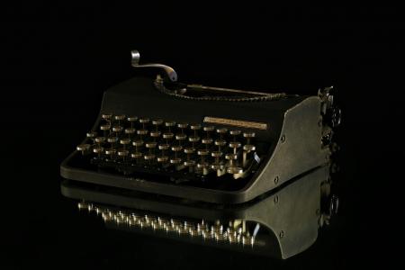 机器, 写, 钥匙, 通信, 字母, 油墨, 古董